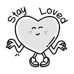 Smiling Heart Cartoon Character - cute - Free PNG