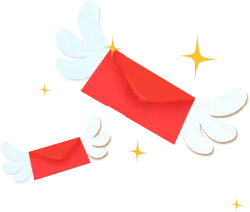 Winged Envelope - gift - Free PNG