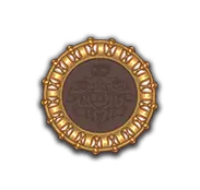 Gold Badge - gold - metal - Transparent Layer PNG