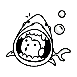 Three Crescent Moons - simple - PNG