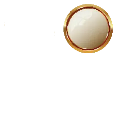 Gold Button - simple - smooth - PNG Images