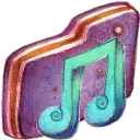Music Folder - icon - Free PNG