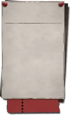 Blank Paper - red - decoration - No Background PNG