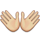 Open Hands Emoji - hands - High Resolution PNG