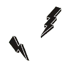 Lightning Bolt Symbol - graphic - Free Download PNG