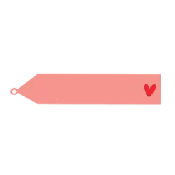 Pink Heart Tie - heart - PNG