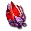 Red Crystal Gemstone - red - PNG Images