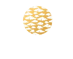 Cloudy Moon - yellow - Transparent Layer PNG