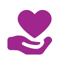 Heart in Hand - icon - No Background PNG