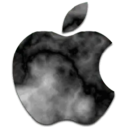 Apple Logo - icon - minimalist - High Resolution PNG