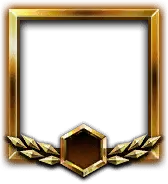 Golden Frame Medal - gold - No Watermark PNG