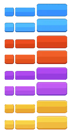 Colorful Buttons - graphic design - Lossless PNG
