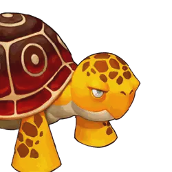 Turtle - red - Lossless PNG