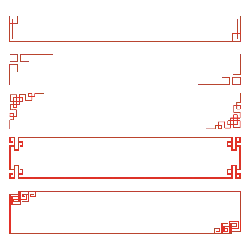 Red Border Decorative Patterns - High Resolution PNG