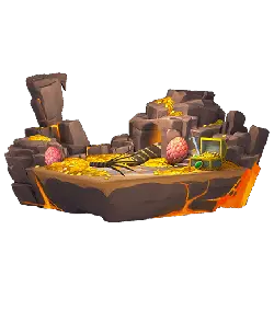 Treasure Island - coins - No Background PNG