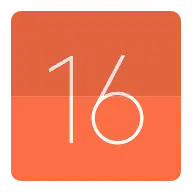 Number 16 - red - Lossless PNG