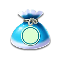 Blue Money Bag - game - High Resolution PNG