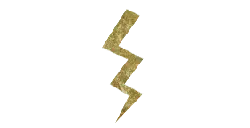 Lightning Bolt Symbol - texture - High Resolution PNG