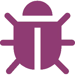 Purple Ladybug - graphic design - PNG Images