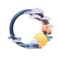 Clouds and Moon - night - Free PNG