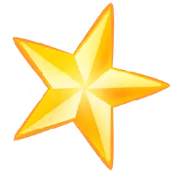 Gold Star - star - pattern - High Resolution PNG