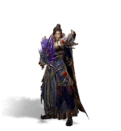 Purple Robe Warrior - PNG