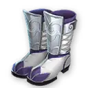 Silver Boots - futuristic - Free PNG