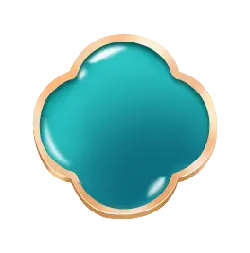 Clover Gem - jewelry - Transparent Background PNG