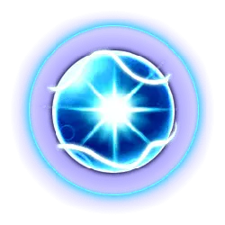 Blue Energy Sphere - light - No Watermark PNG