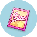 Lisa - yellow signature - No Watermark PNG