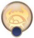 Lion's Head Badge - eye - Transparent Layer PNG