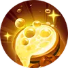 Golden Bubbles - magic - Transparent Background PNG