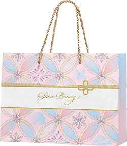 Pink Snowflake Gift Box - gift - Transparent Background PNG