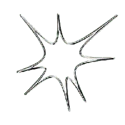 Starburst Pattern - visual effect - graphic design - PNG