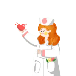 Nurse - red - High Resolution PNG