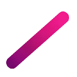 Pink Slash - gradient - PNG