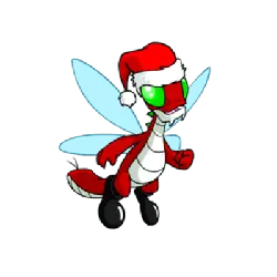 Christmas Dragon - holiday - High Resolution PNG