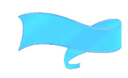 Blue Ribbon - blue - Transparent Layer PNG