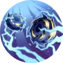 Lightning Orb - magic - Transparent Background PNG
