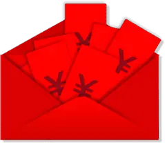 Red Packet - High Resolution PNG - new year