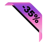 Discount Label - 35% - Lossless PNG