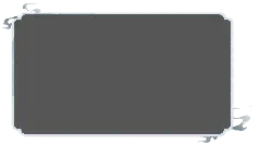Blank Rectangle Frame - gray - Transparent Layer PNG