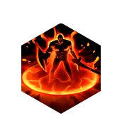 Flame Warrior - hero - Free PNG