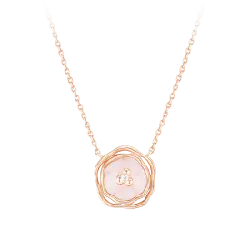 Rose Gold Necklace - PNG Images