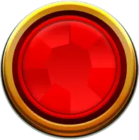 Red Gem Button - icon - Lossless PNG
