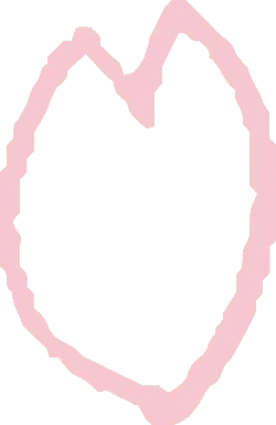 Heart - simple - line - Lossless PNG