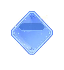 Blue Glowing Sign - sign - No Watermark PNG