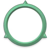 Green Ring - ring - Transparent Background PNG