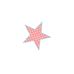 Pink Star - decoration - High Resolution PNG