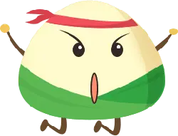 Angry Zongzi - food - PNG Images